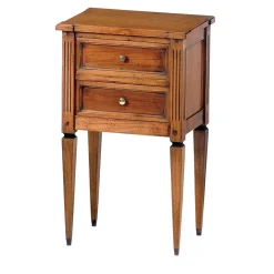 Comodino stile impero francese