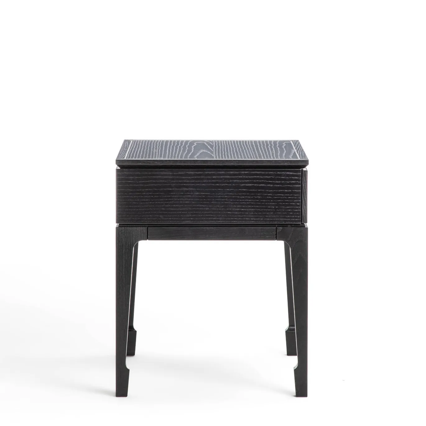 Comodino Taisha Nero in Legno