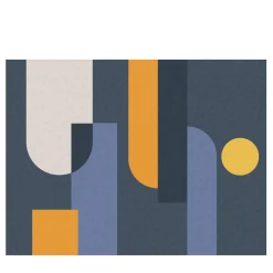 Composition Blue Bhaus 100 Carta da parati