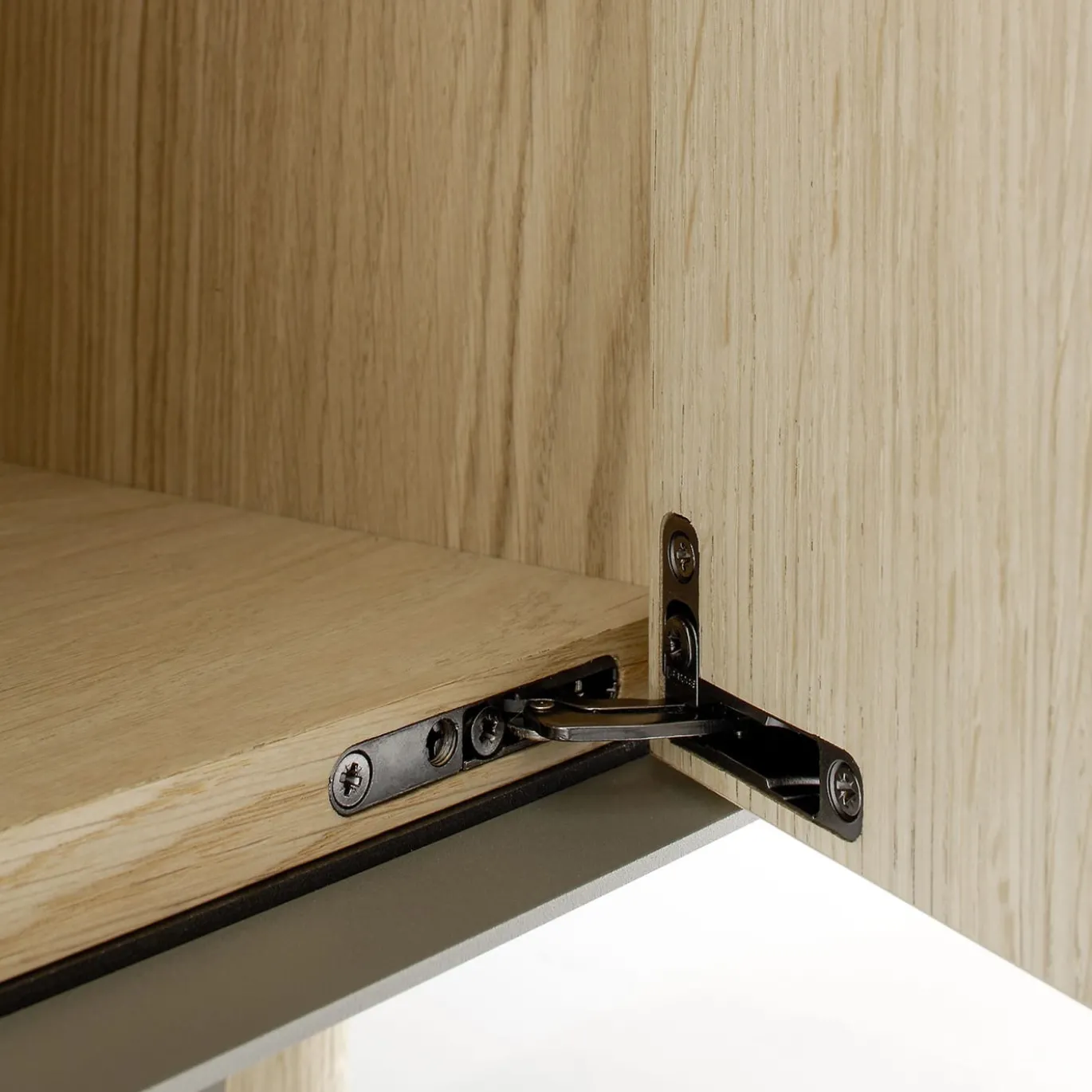 Composizione a parete in legno massello di rovere Galaxy