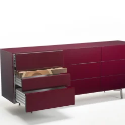 ComRì Credenza rossa con cassetti di Toyo Ito