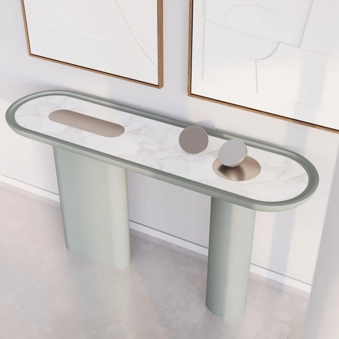 Console Creta Halcyon Green