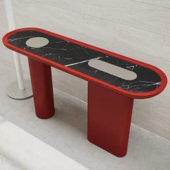 Console Creta Rosso Corallo