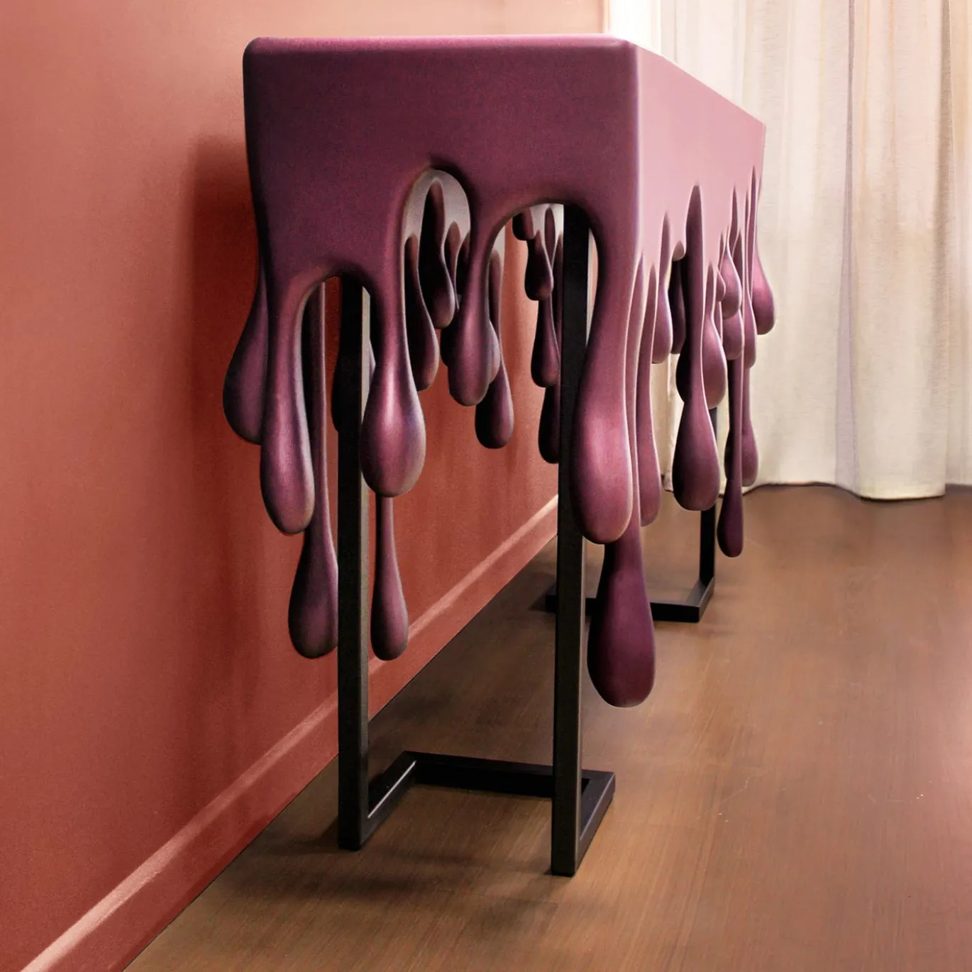 Console Embracing Autumn Drops di Carlo Rampazzi
