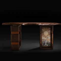 Console Esistenza in Legno d'Olivo