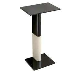 Console in ceramica nera e bianca Rivington 90 di Edward Barber e Jay Osgerby