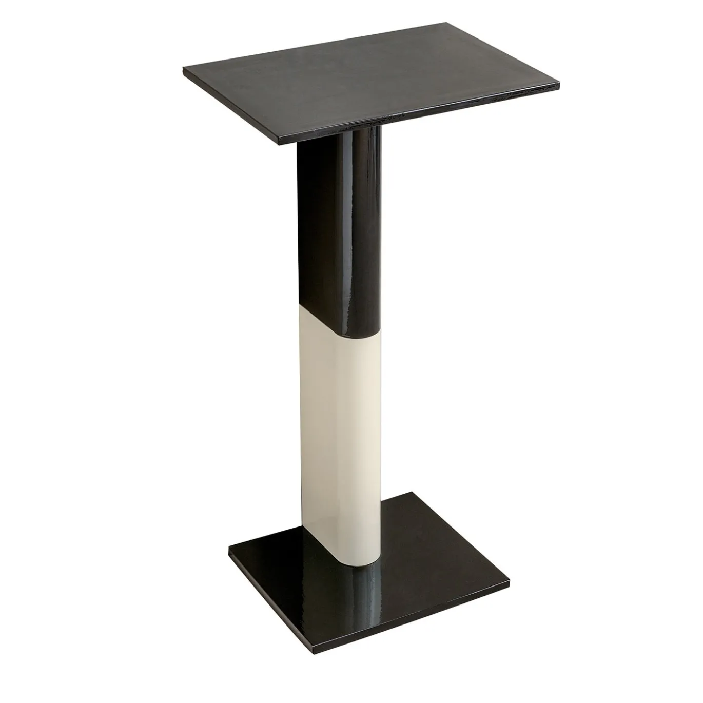 Console in ceramica nera e bianca Rivington 90 di Edward Barber e Jay Osgerby