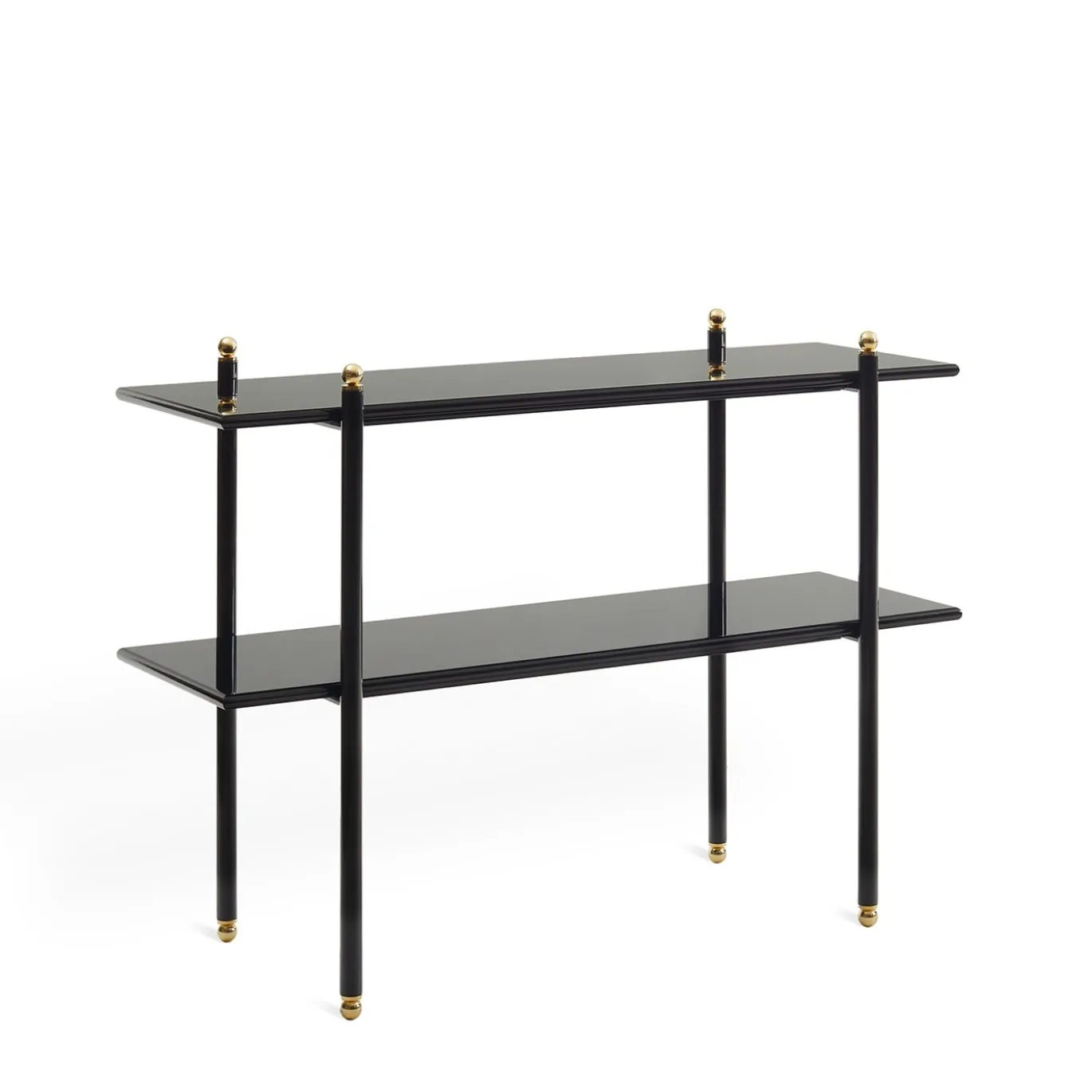 Console in ferro laccato nero Riviera