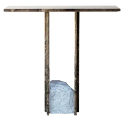 Console in Frappuccino e Marmo Bianco Carrara
