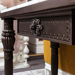 2302 Console in legno intagliato a mano