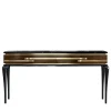 Console in legno lucido