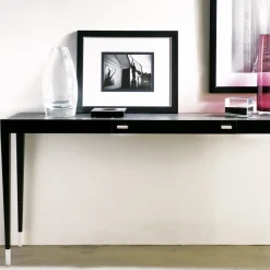 Console in legno nero Zoe