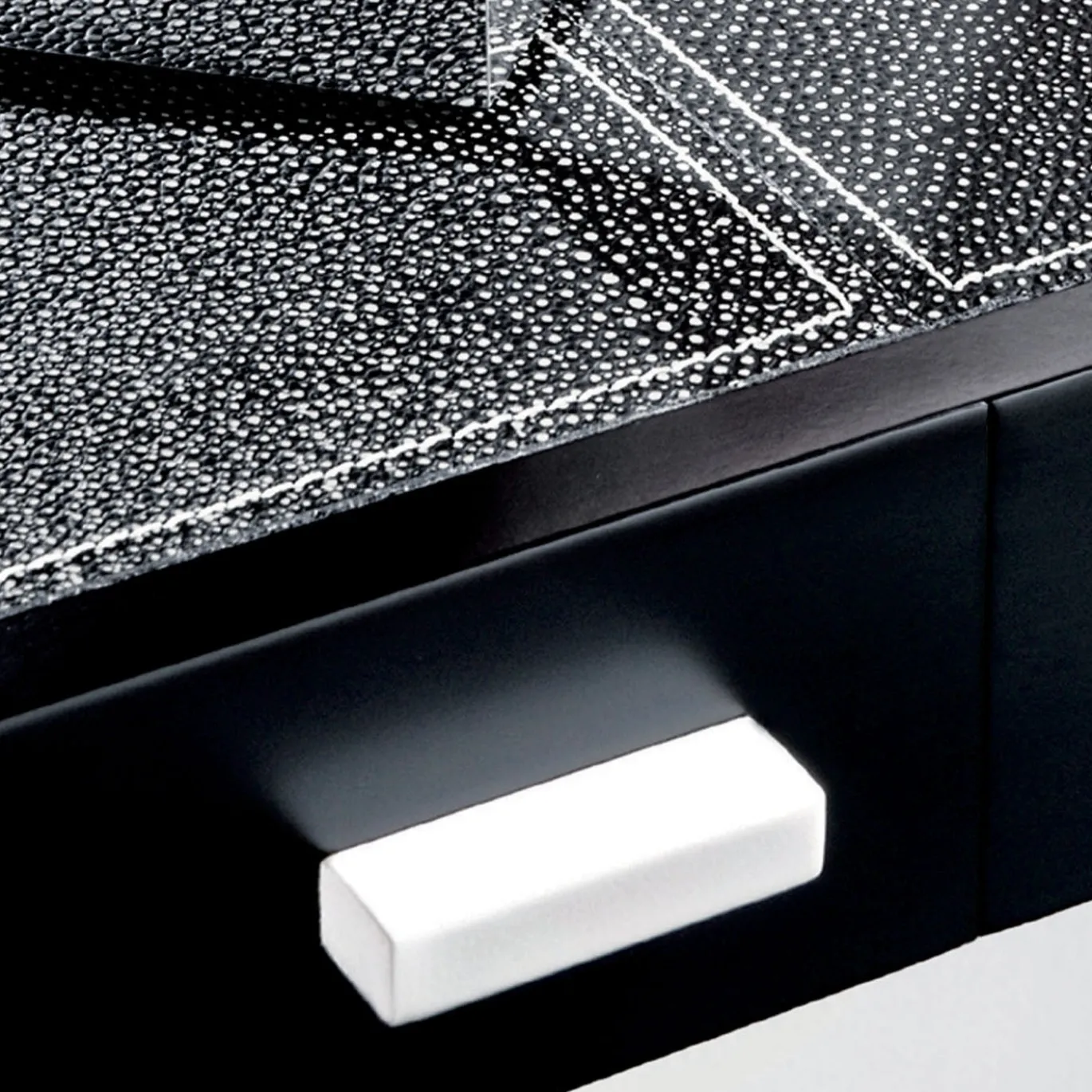 Console in legno nero Zoe
