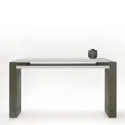 Console in pelle Stratos