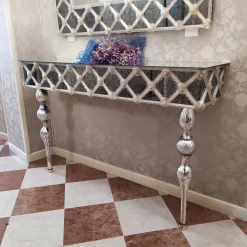 Console in vetro di Murano Torcello