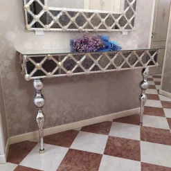 Console in vetro di Murano Torcello