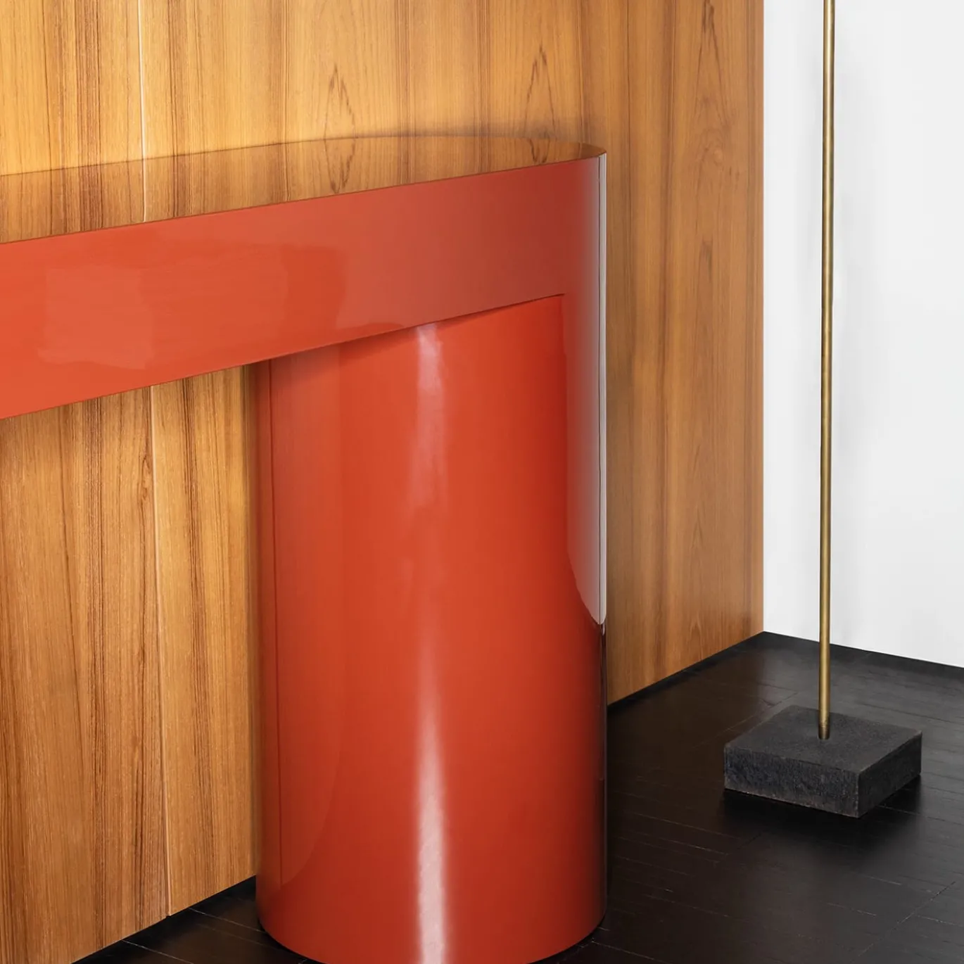 Console Lazy-O Brown Red di Dainelli Studio #2