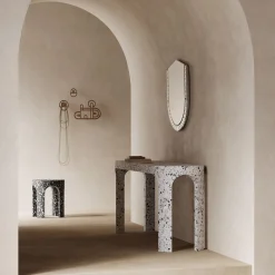 Console Loggia bianca