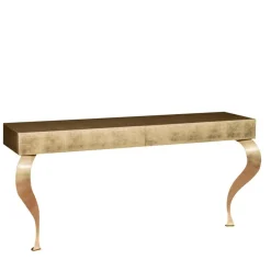 Console Luigi in foglia d'oro