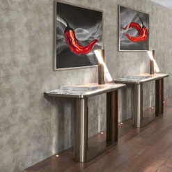 Console Luxor con Piano in Marmo