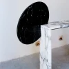 Console piccola in marmo Marquina