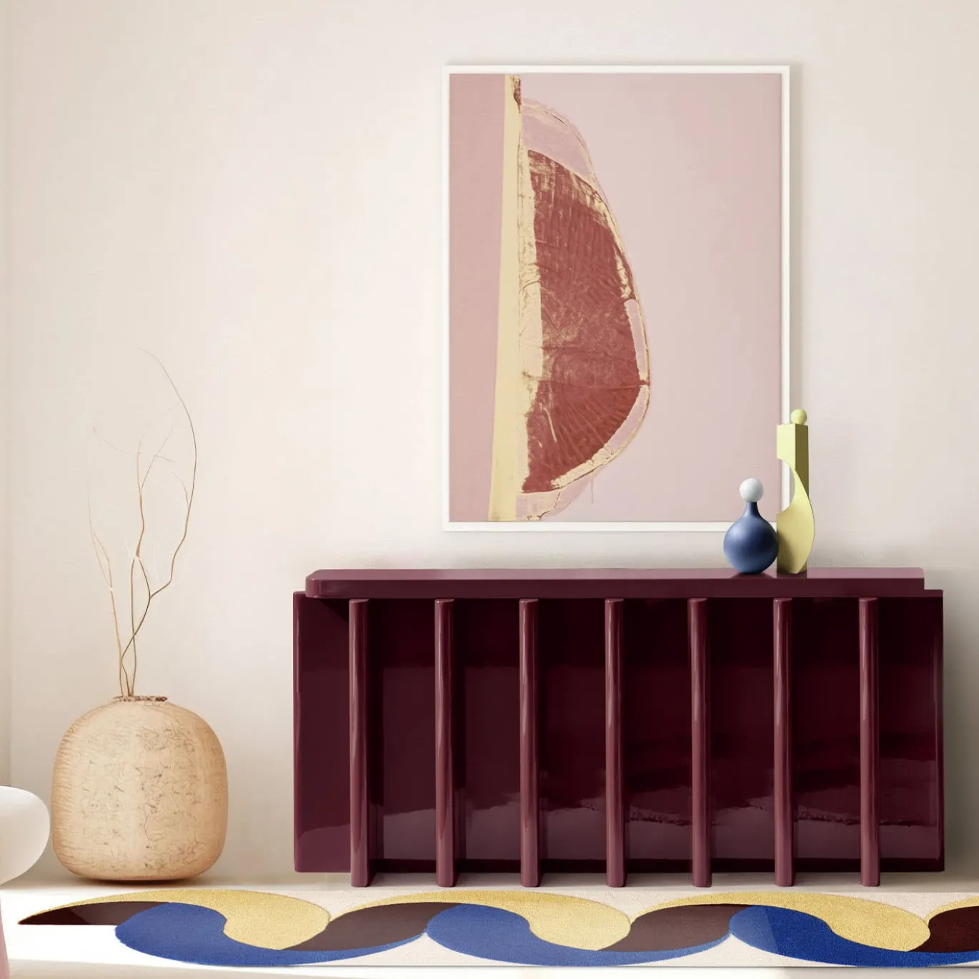 Console Spina Bordeaux