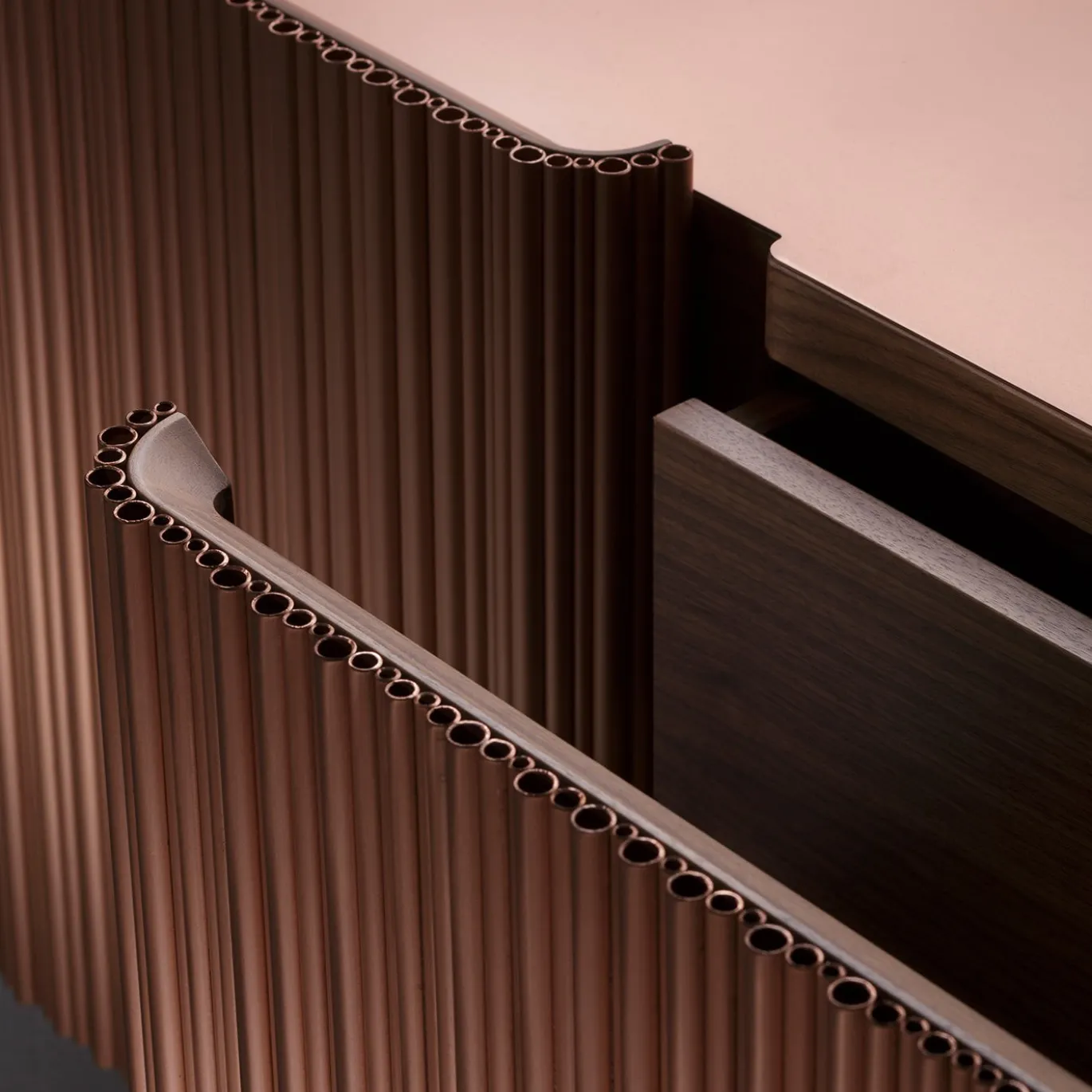 Consolle Canneto Floor 234 in Rame