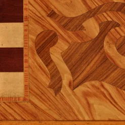 Consolle Convertibile in Stile Luigi XV in Legno