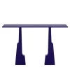 Consolle Emily in legno laccato blu