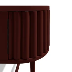 Consolle giradischi VYC Wine Red in MDF di Max Dalle Sasse