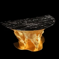 Consolle Gold Moon di Giò Pozzi