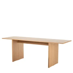 Consolle pieghevole in legno di quercia di Enrico Tonucci