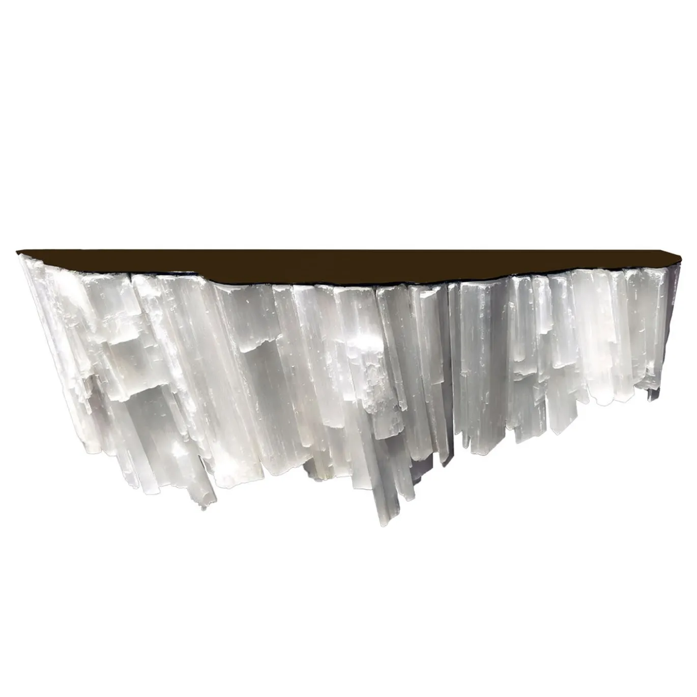 Consolle Sospesa Snow Queen in Selenite