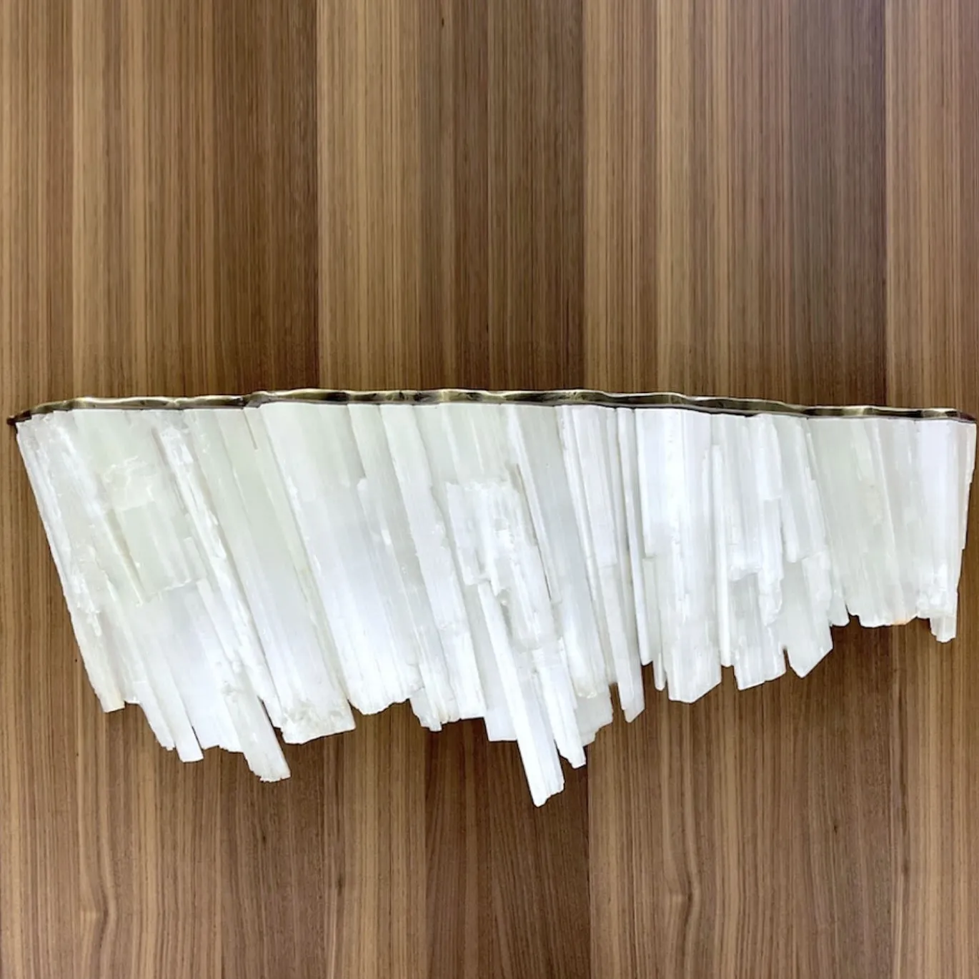 Consolle Sospesa Snow Queen in Selenite