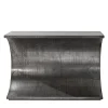Consolle Tube in Metallo Grigio