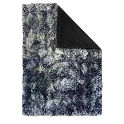 Coperta Bruma in pelliccia di cashmere grigio