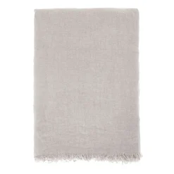 Coperta Canvas in lino beige