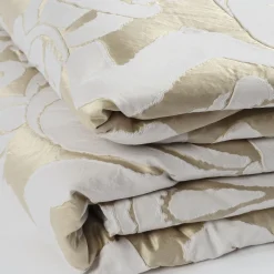 Coperta in seta cotone Damascato Tivoli