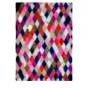 Coperta Mosaika in pelliccia di cashmere multicolore