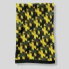 Coperta Plaid Lana 01 a motivi gialli e grigi di Giulio Iacchetti