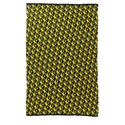 Coperta Plaid Lana 01 a motivi gialli e grigi di Giulio Iacchetti