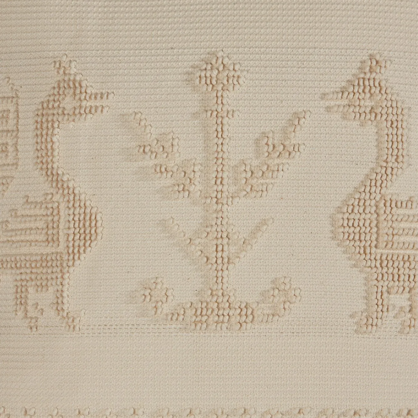 Copri cuscino Pavoncelle Square Beige