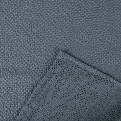 Copripiumino Motivi in cotone blu avio