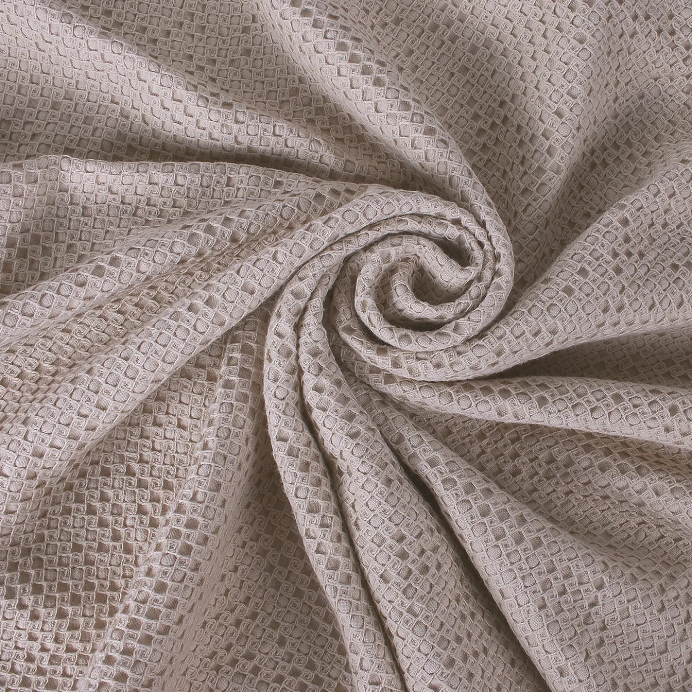 Copripiumino Motivi in cotone beige