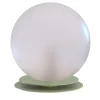 Crapa Lampada da tavolo in ottone verde e vetro