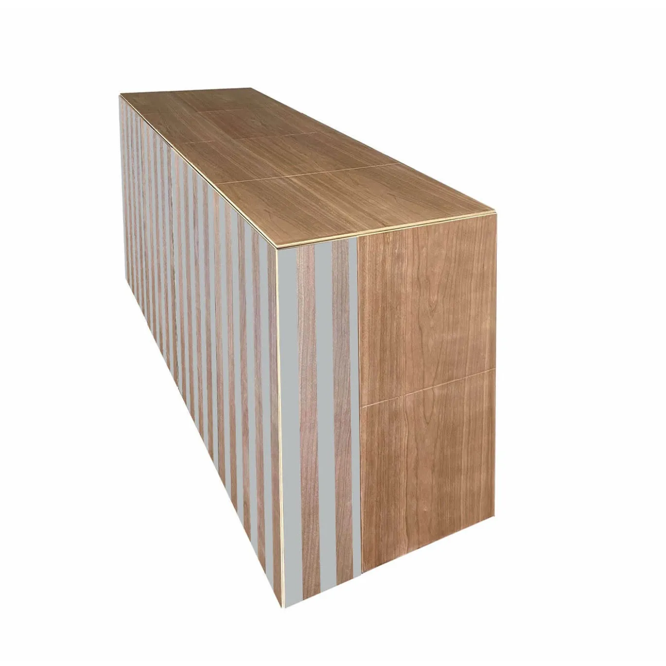 Credenza a 4 ante a righe Md2 di Meccani Studio