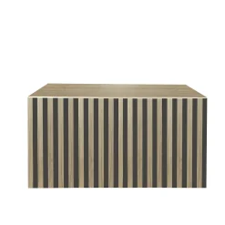 Credenza a 4 ante a righe Md1 di Meccani Studio