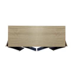 Credenza a 4 ante a righe Md1 di Meccani Studio