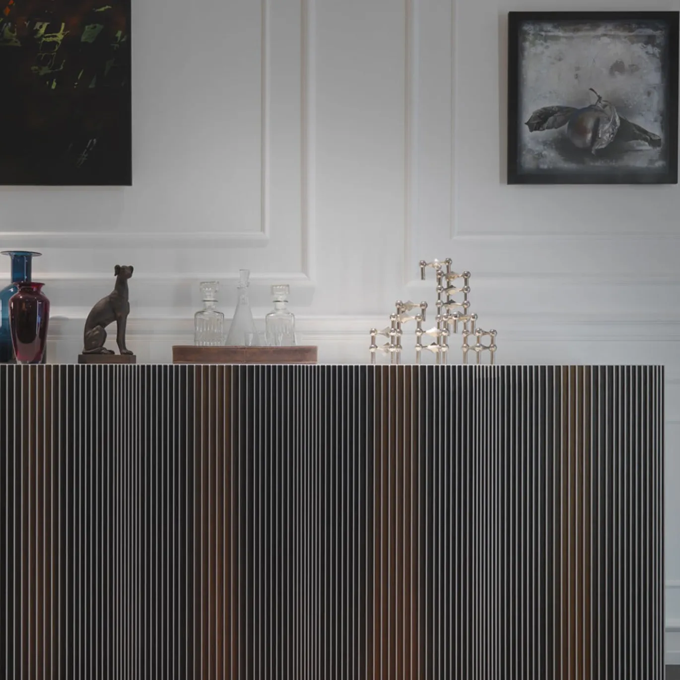 Credenza a 4 ante Carlos On the Base di Renato Zamberlan