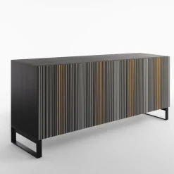Credenza a 4 ante Carlos On the Base di Renato Zamberlan